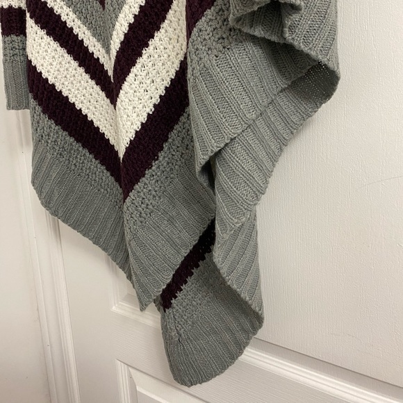 Multicolour poncho - Picture 4 of 4